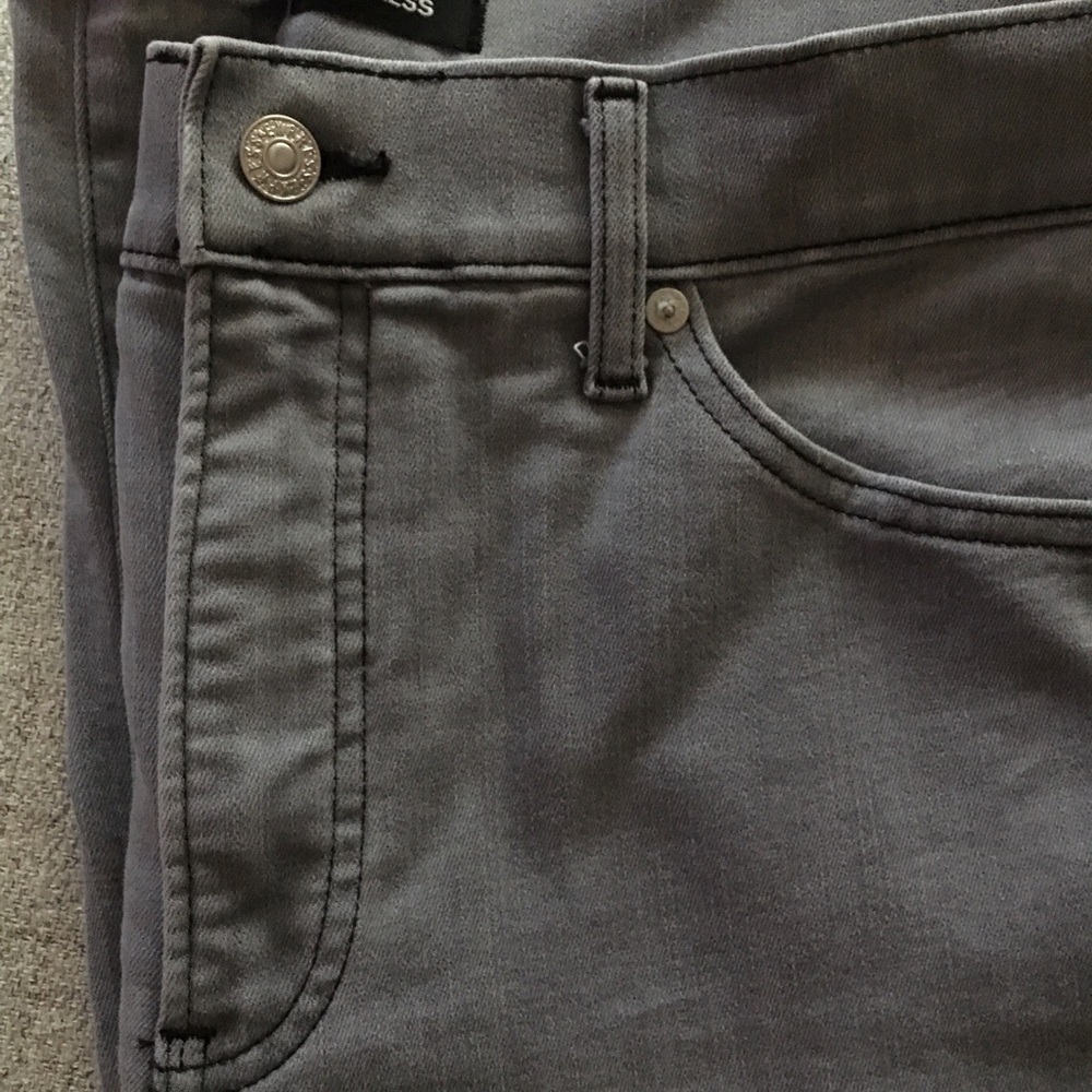 Express mid rise boot cut jeans